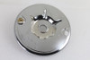 V-Twin - 23-1333 - Rear Brake Backing Plate Chrome
