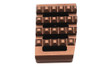 V-Twin - 23-1339 - Grate Brake Pedal Pad Large Bronze