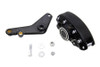 V-Twin - 23-1431 - Rear Black 1 Piston Banana Caliper Kit with Bracket - Fits 1973-1980 Harley-Davidson FL, FX