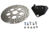 V-Twin - 23-1663 - 11.5 inch Black Front Caliper Kit - Fits 2000-2007 Harley-Davidson FLST, FXST