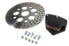 V-Twin - 23-1663 - 11.5 inch Black Front Caliper Kit - Fits 2000-2007 Harley-Davidson FLST, FXST
