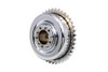 V-Twin - 23-1769 - Rear Brake Drum Chrome with Sprocket - Fits 1941-1952 Harley-Davidson WL