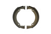 V-Twin - 23-1795 - Mechanical Rear Brake Shoe Set - Fits 1937-1948 Harley-Davidson UL, 1936-1940 EL, 1941-1957 FL