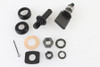 V-Twin - 23-1830 - Brake Shoe Pivot Kit Parkerized - Fits 1936-1953 Harley-Davidson EL, 1941-1957 FL