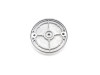 V-Twin - 23-2267 - Rear Mechanical Brake Backing Plate Polished - Fits 1954-1956 Harley-Davidson K, 1957-1972 XL