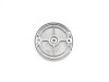 V-Twin - 23-2268 - Rear Mechanical Brake Backing Plate Polished - Fits 1975-1978 Harley-Davidson XL