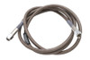 V-Twin - 23-8282 - Stainless Steel Brake Hose 58 inch