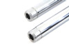 V-Twin - 24-0053 - Hard Chrome Fork Tube Set Stock Length