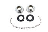 V-Twin - 24-0093 - Chrome Complete Neck Cup Kit - Fits 1939-1957 Harley-Davidson G, 1939-1952 WL