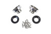 V-Twin - 24-0093 - Chrome Complete Neck Cup Kit - Fits 1939-1957 Harley-Davidson G, 1939-1952 WL