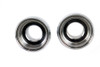 V-Twin - 24-0119 - Chrome Fork Neck Cup Set with Races - Fits 1971-1984 Harley-Davidson FX, 1949-1984 FLH, 1984-1987 FXST