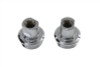 V-Twin - 24-0144 - Chrome Inner Fork Tube Plug Set