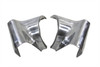 V-Twin - 24-0255 - 7 inch Headlamp Polished Cowl Set - Fits 1960-1984 Harley-Davidson FL