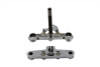 V-Twin - 24-0284 - Chrome Triple Tree Set