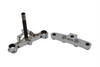 V-Twin - 24-0284 - Chrome Triple Tree Set - Fits 1986-1999 Harley-Davidson FLST