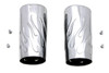 V-Twin - 24-0386 - Fork Slider Cover Set - Fits 1980-2013 Harley-Davidson FLT, 1986-2017 FLST