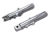 V-Twin - 24-0396 - Chrome 41mm Lower Fork Slider Set - Fits 2000-2013 Harley-Davidson FLHR, FLHX, FLHT, FLHTC, FLTR