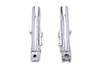 V-Twin - 24-0396 - Chrome 41mm Lower Fork Slider Set - Fits 2000-2013 Harley-Davidson FLHR, FLHX, FLHT, FLHTC, FLTR