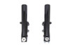 V-Twin - 24-0398 - Black 41mm Fork Slider Set - Fits 2000-2013 Harley-Davidson FLHR, FLHX, FLHT, FLHTC, FLT, FLTR