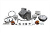 V-Twin - 24-0503 - 7 inch Headlamp Cowl Kit Polished