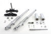 V-Twin - 24-0757 - 41mm Chrome Fork Assembly with Chrome Sliders