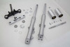 V-Twin - 24-0765 - 41mm Fork Assembly with Polished Sliders