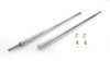 V-Twin - 24-1066 - 49mm Fork Tube Assembly +6 Over Stock - Fits 2006-2017 Harley-Davidson FXD, FXDWG