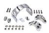 V-Twin - 24-1075 - 49mm Chrome Tomahawk Front Fork Brace - Fits 2006-2017 Harley-Davidson FXD