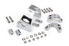 V-Twin - 24-1075 - 49mm Chrome Tomahawk Front Fork Brace - Fits 2006-2017 Harley-Davidson FXD