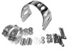 V-Twin - 24-1075 - 49mm Chrome Tomahawk Front Fork Brace - Fits 2006-2017 Harley-Davidson FXD