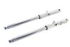 V-Twin - 24-1077 - 41mm Fork Slider Assembly - Fits 2007-2017 Harley-Davidson FXST, FXDWG