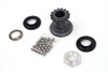 V-Twin - 24-1078 - Spring Fork Stem Neck Race Kit - Fits 1936-1957 Harley-Davidson G, 1936-1952 W