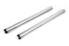 V-Twin - 24-1187 - Hard Chrome 49mm Fork Tube Set - Fits 2008-2017 Harley-Davidson FXDF