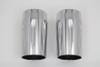 V-Twin - 24-1192 - Chrome Fork Slider Cover Set