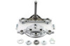 V-Twin - 24-1314 - Replica Forged Steel Triple Tree Set Polished - Fits 2009-2013 Harley-Davidson FLT