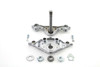 V-Twin - 24-1314 - Replica Forged Steel Triple Tree Set Polished - Fits 2009-2013 Harley-Davidson FLT