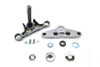 V-Twin - 24-1335 - Replica Forged Steel Triple Tree Set Chrome