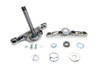 V-Twin - 24-1335 - Replica Forged Steel Triple Tree Set Chrome