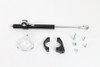 V-Twin - 24-1378 - Black Fork Steering Damper Kit - Fits 2006-2017 Harley-Davidson FXD (with 49mm Forks)