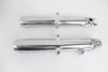 V-Twin - 24-1387 - 41mm Glide Fork Slider Set Polished