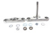 V-Twin - 24-1396 - FXDWG Fork Triple Tree Set Polished - Fits 2008-2017 Harley-Davidson FXDWG