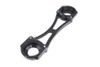 V-Twin - 24-1407 - 41mm Black Front Fork Brace - Fits 1999-2005 Harley-Davidson FXDWG, 2000-2013 FXST
