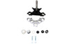 V-Twin - 24-1564 - XL Fork Triple Tree Assembly - Fits 1957-1972 Harley-Davidson XL (33.4mm fork tubes)