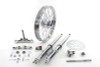 V-Twin - 24-2018 - 41mm Front Fork Wheel Assembly with Chrome Sliders