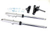 V-Twin - 24-5577 - 41mm Adjustable Single Disc Fork Assembly