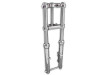 V-Twin - 24-8562 - Single Disc 39mm Fork Assembly Chrome - Fits 1988-1999 Harley-Davidson XL, 1988-1994 FXR