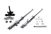 V-Twin - 24-8567 - 35mm Fork Assembly with Chrome Sliders Dual Disc
