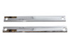 V-Twin - 24-9911 - Chrome Triple Tree Cover Trim Strip Set - Fits 1986-2017 Harley-Davidson FLST