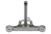 V-Twin - 24-9933 - Lower Triple Tree with Stem Chrome - Fits 1988-1999 Harley-Davidson FXST