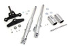 V-Twin - 24-9943 - 41mm Fork Assembly with Chrome Sliders - Fits 1973-1984 Harley-Davidson FL